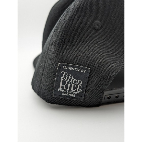 Die Hards Anaheim Ducks Cap Hat Mens Black 2010 Tilted Kilt Snapback Embroidered - Picture 3 of 7